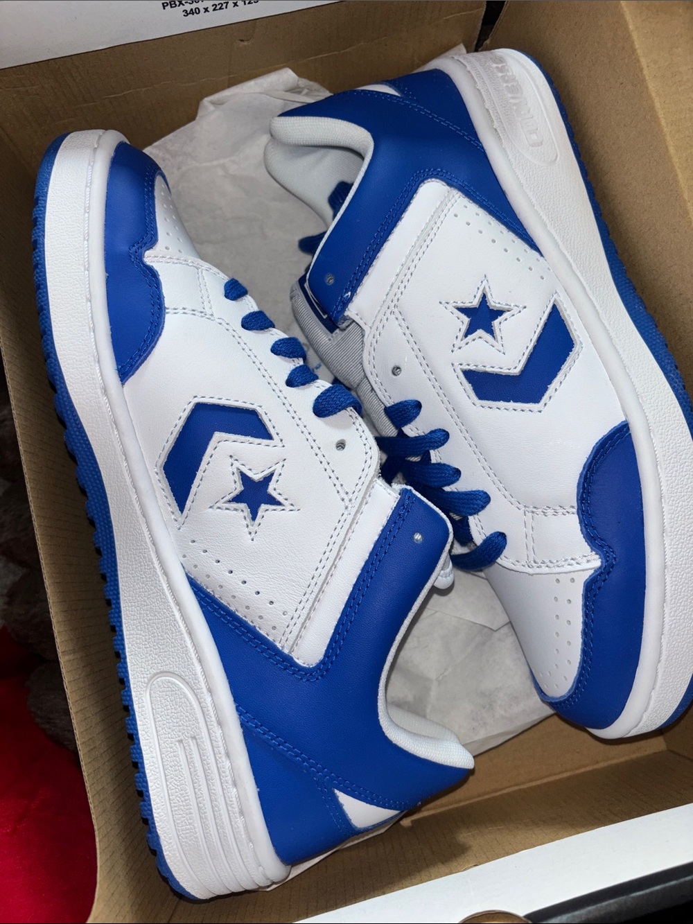 Converse Weapon Oxford White Laser Blue White